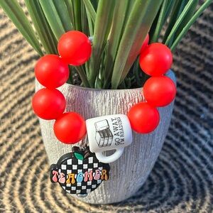 Teacher Tumbler Charm